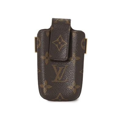 Lot 481 - Louis Vuitton, a vintage monogram Etui phone case.