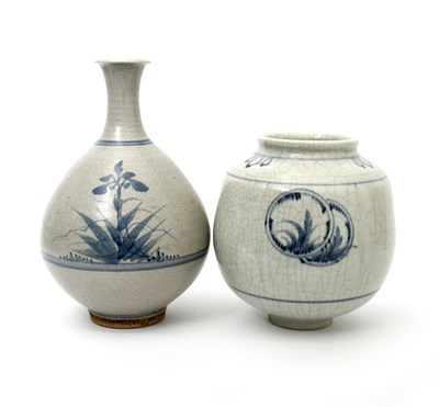 Lot 372 - Malcolm Pepper (1937-1980) Bottle vase...