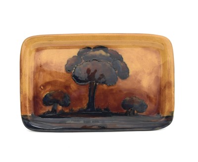 Lot 15 - 'Flambe Dawn Landscape' a Moorcroft Pottery...