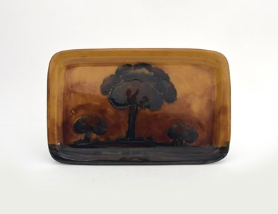 Lot 15 - 'Flambe Dawn Landscape' a Moorcroft Pottery...