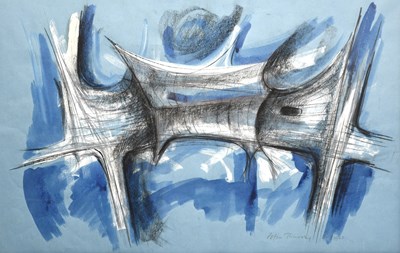 Lot 267 - Peter Thursby (1930-2011) Untitled (study for...