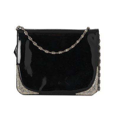 Lot 505 - Valentino Garavani, a vintage patent leather handbag.