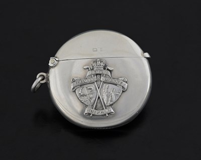 Lot 30 - An Edwardian silver vesta case, by J H Hillcox,...