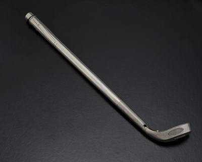 Lot 48 - A Victorian novelty silver golf club...