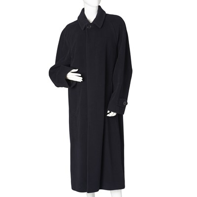 Lot 388 - Hugo Boss, a men's navy pure wool coat.