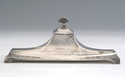 Lot 612 - WMF, a Jugendstil silver plated inkwell, model...