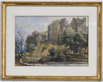 Lot 406 - David Cox attrib. (British, 1783-1859), Ludlow...