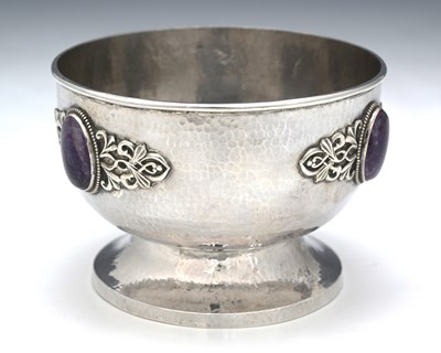 Lot 65 - Sibyl Dunlop, an Arts and Crafts silver and...