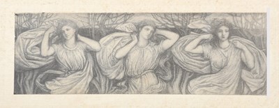 Lot 171 - Circle of George Frederick Watts RA The Three...