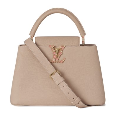Lot 449 - Louis Vuitton, a rare Bloom Capucines PM handbag.