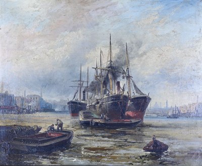 Lot 266 - Robert Ernest Roe (British, 1852-1921), a busy...
