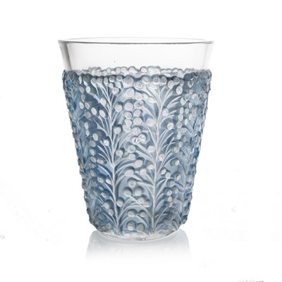 Lot 31 - Rene Lalique, a Saint Tropez glass vase, model...