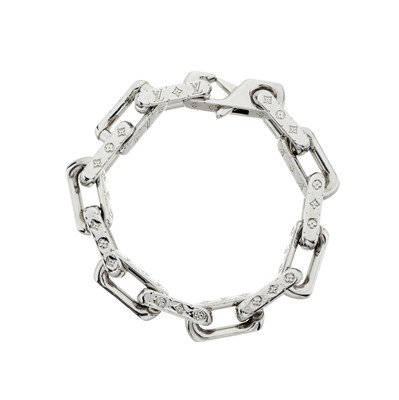 Lot 381 - Louis Vuitton, a monogram chain bracelet.