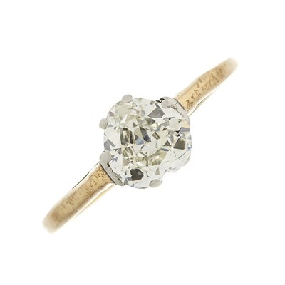 Lot 14 - An early 20th century gold, heart-shape...