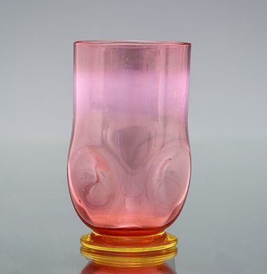 Lot 180 - Thomas Webb, an Arts and Crafts ruby opal and...