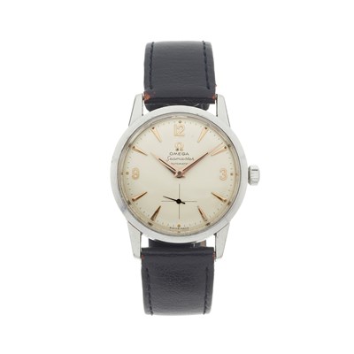 Lot 210 - Omega, a stainless steel Seamaster wrist watch