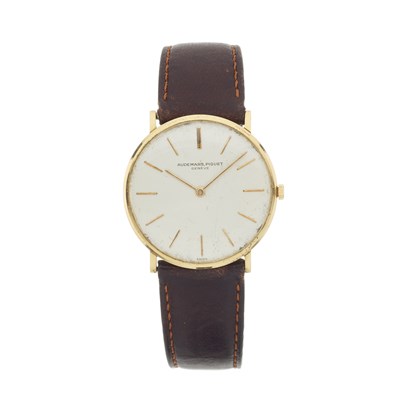 Lot 186 - Audemars Piguet, an 18ct gold 'Ultra Slim' wrist watch
