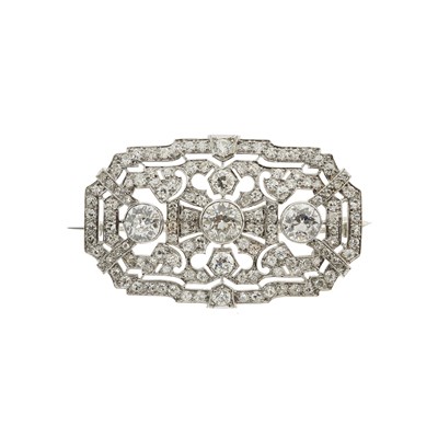 Lot 88 - An early 20th century old and single-cut...
