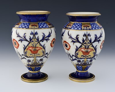 Lot 531 - William Moorcroft for James Macintyre, a pair...