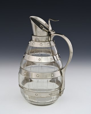 Lot 85 - WMF, a Jugendstil novelty silver plated and...