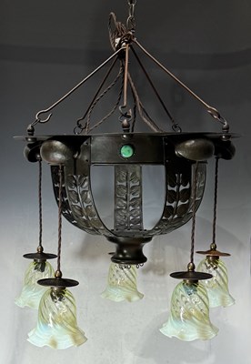 Lot 88 - Jesson, Birkett and Co., an Arts and Crafts...