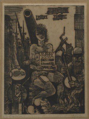 Lot 686 - Marcel Gromaire (1892-1971) Melencolia,...