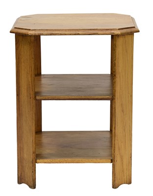 Lot 70 - An oak octagonal occasional table probably...
