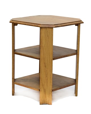 Lot 70 - An oak octagonal occasional table probably...