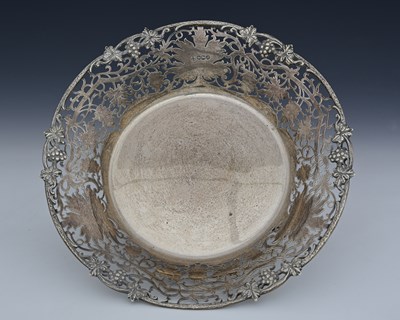 Lot 158 - An Elizabeth II silver open dish or basket, by...
