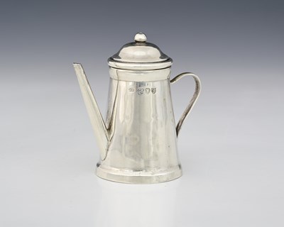 Lot 34A - A Victorian silver novelty miniature jug, by...