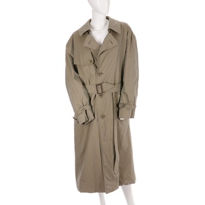 Lot 243 - Aquascutum, a men's trench coat, designed with...
