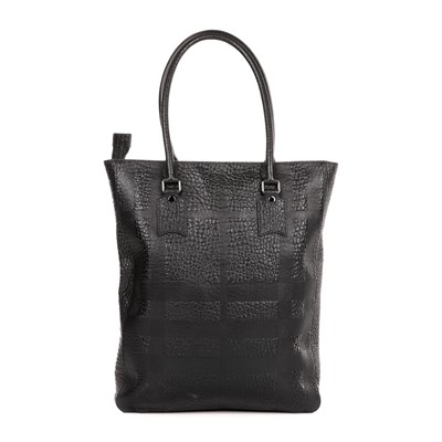 Lot 253 - Burberry, a Signature Grain Embossed Check...