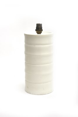 Lot 134 - A rare Wedgwood Pottery lamp base designed by...