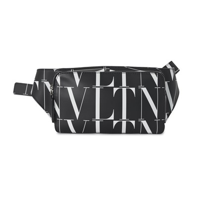 Lot 582 - Valentino Garavani, a VLTN leather belt bag/body sling.