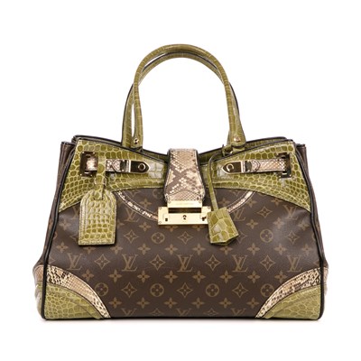 Lot 378 - Louis Vuitton, a python & alligator...