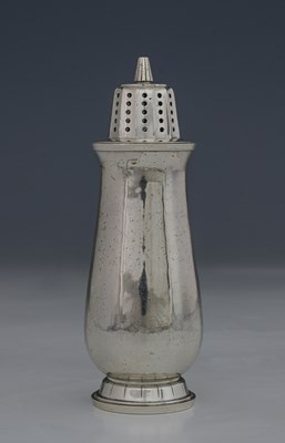 Lot 300 - A Modernist silver caster, by Albert George...