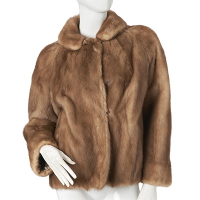 Lot 524 - Harrison's, a pastel mink jacket.
