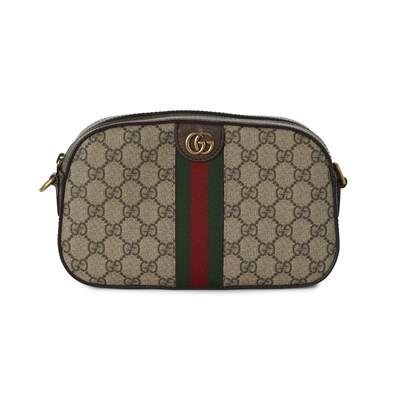 Lot 318 - Gucci, a Supreme Ophidia camera bag.