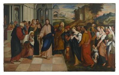 Lot 368 - After Pitati de Bonifazio Veronese, Christ and...