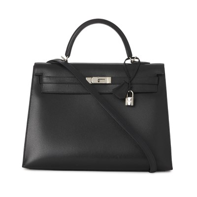 Lot 407 - Hermes, a 2003 Kelly Sellier 35 handbag.