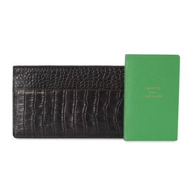 Lot 492 - Smythson, two leather travel accessories.