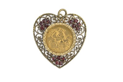 Lot 590 - George V, a gold full sovereign, 1912, 2.1cm...