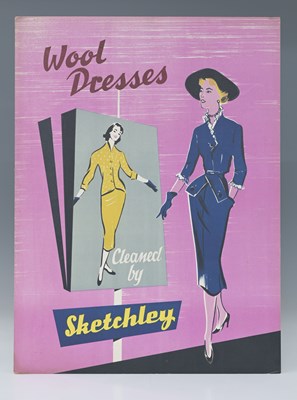 Lot 314 - Poster Design, a series of seven shop...