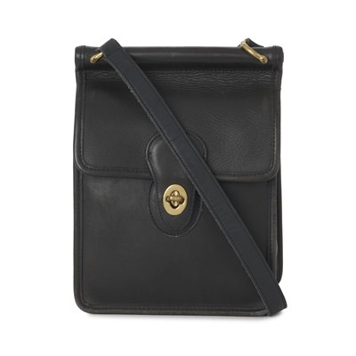 Lot 376 - Coach, a vintage leather Murphy crossbody bag.