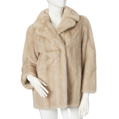 Lot 525 - A tourmaline mink jacket.