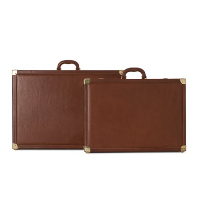 Lot 291 - Bally, two vintage trunks.