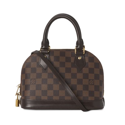 Lot 488 - Louis Vuitton, a damier Alma BB handbag.