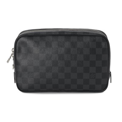 Lot 456 - Louis Vuitton, a damier graphite toiletry GM pouch.