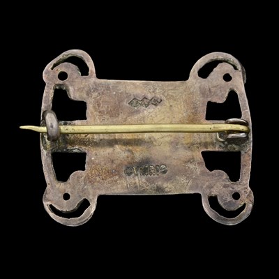 Lot 2 - Liberty & Co., by Archibald Knox, an Arts & Crafts silver Cymric brooch