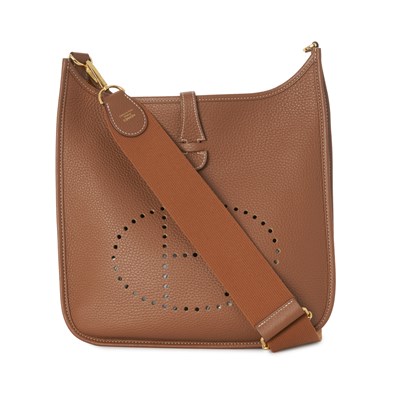Lot 446 - Hermes, a 2023 Evelyne III PM handbag.